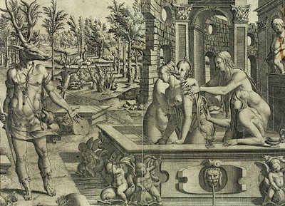 Transformasjonen av Actaeon av Jean Mignon